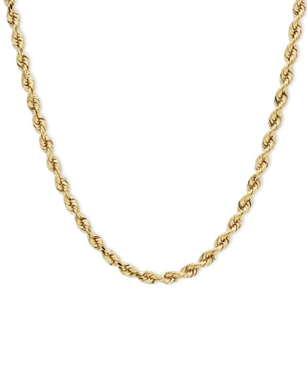 40″ Rope Chain - Bishop Rings